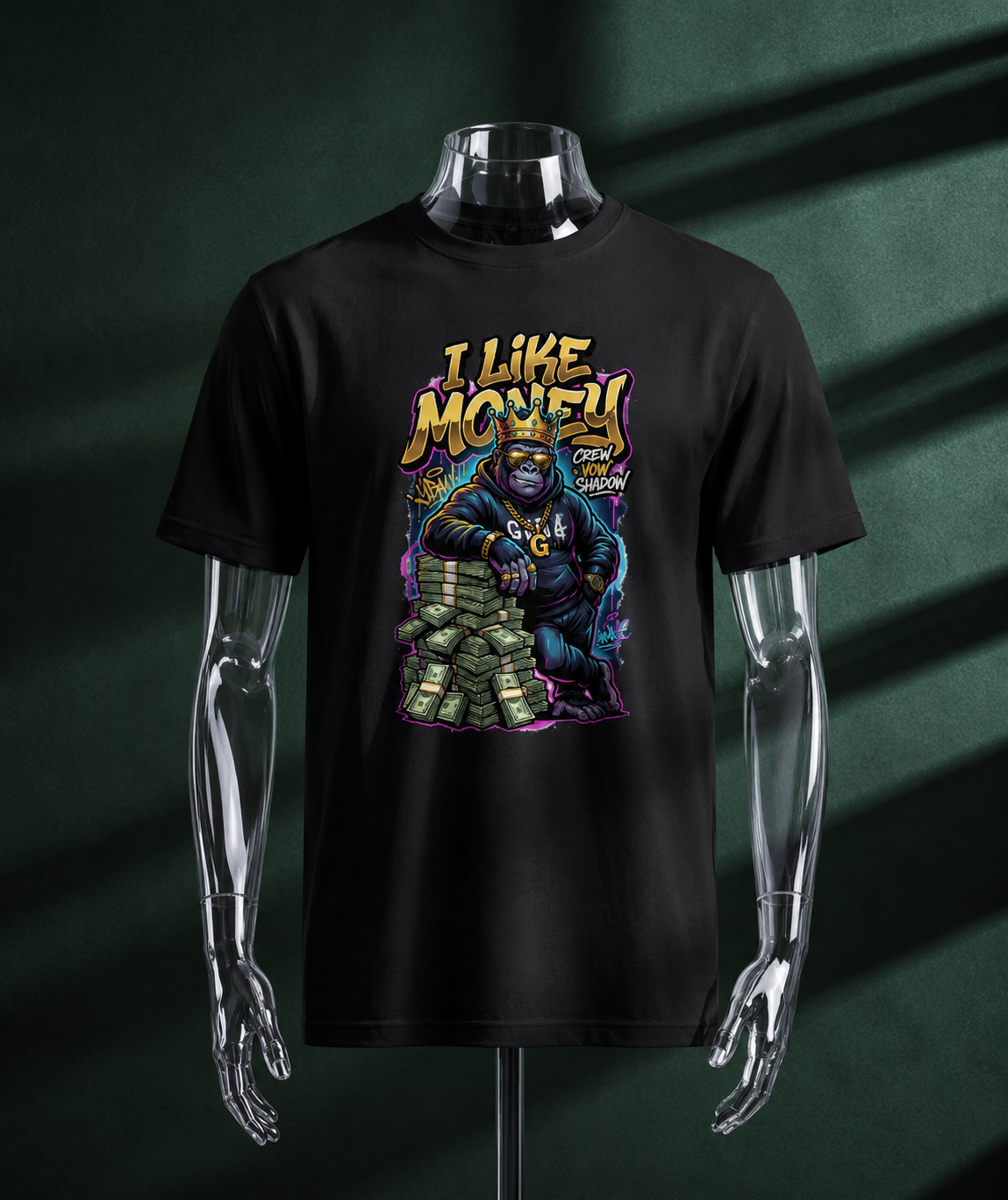 I LIKE MONEY MONKEY TSHIRT