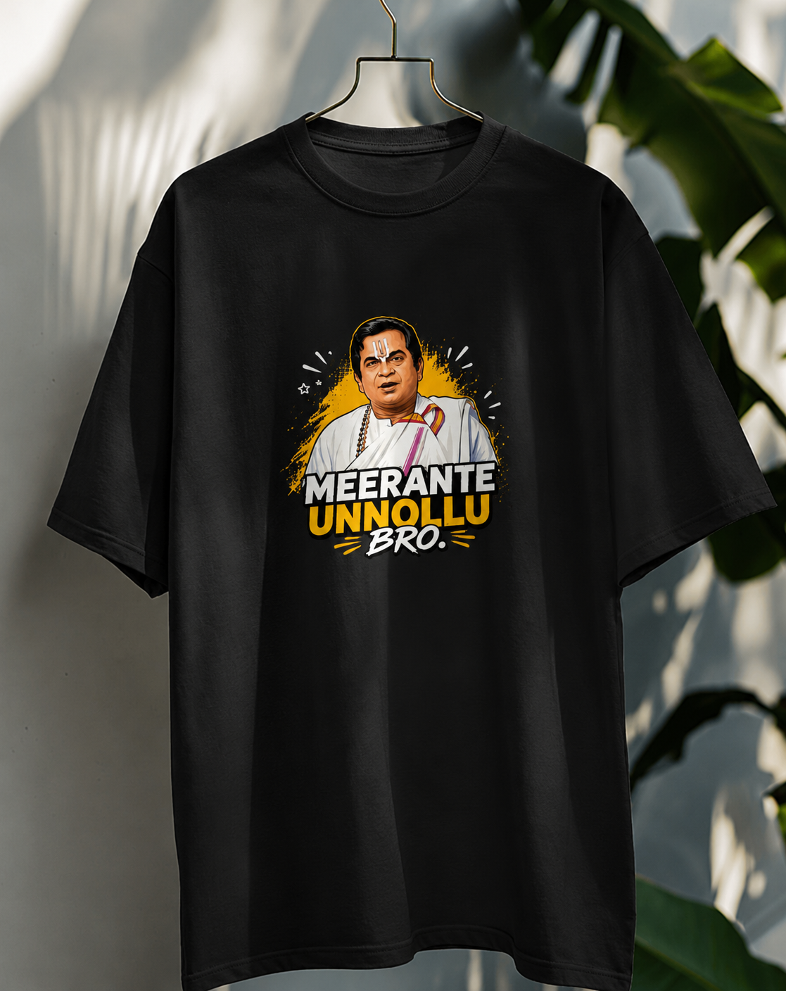 MEERANTE UNNOLLU BRO BRAHMI T-Shirt