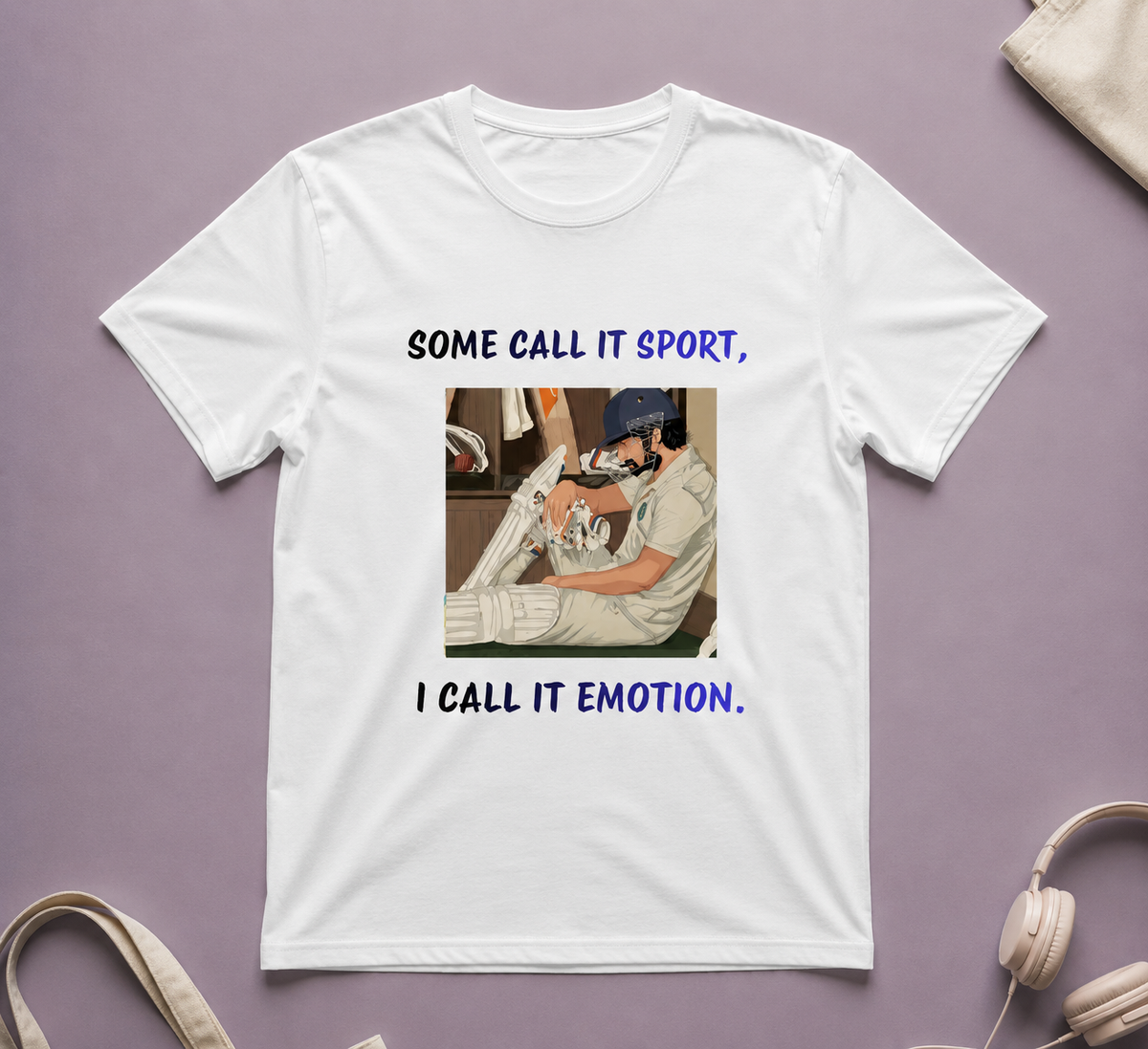 Cricket is Emotion Unisex Tee