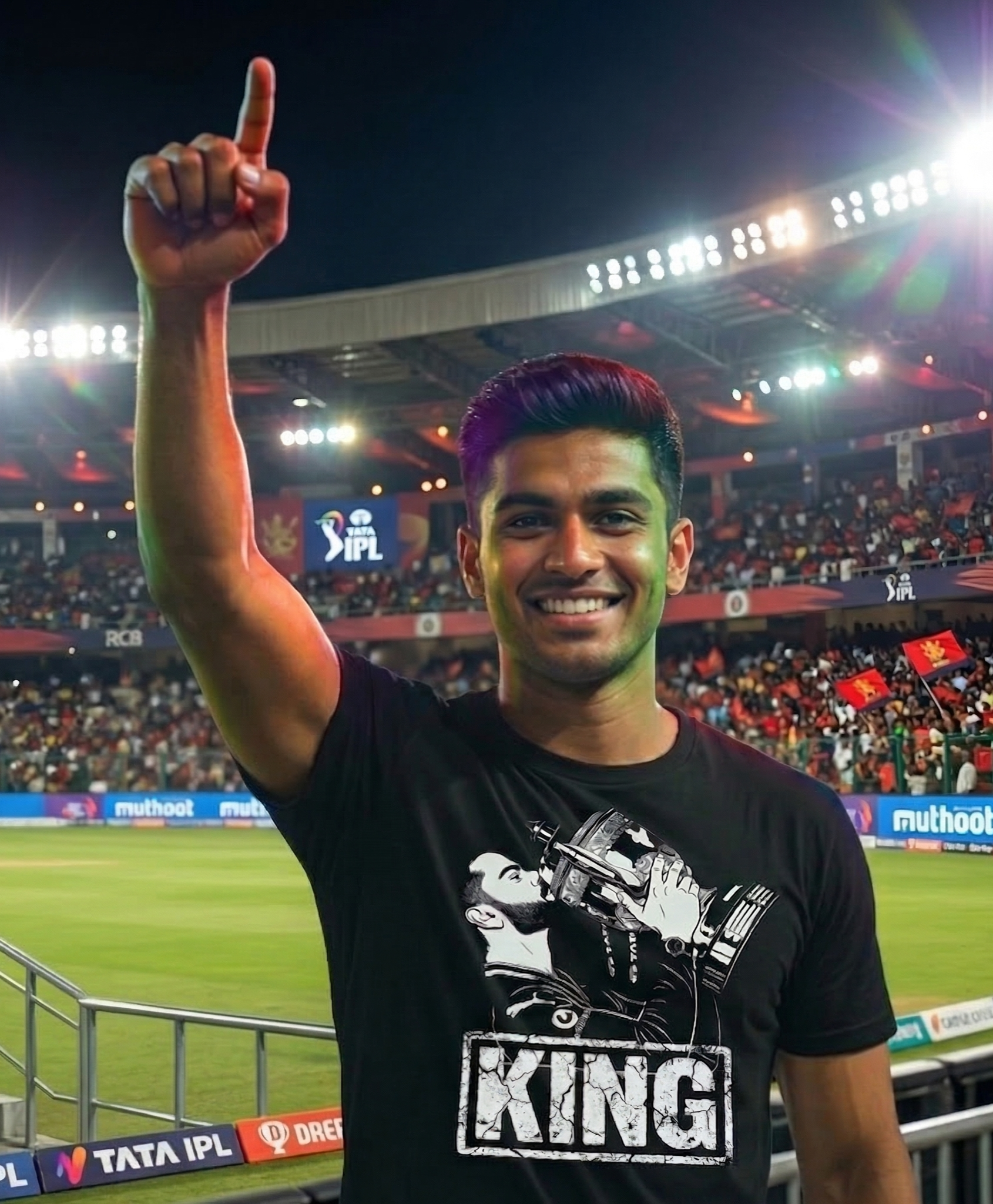 King Kohli - Unisex Standard Crew T-Shirt