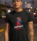 Sarpanch Saab Crew Tshirt for PBKS Fans