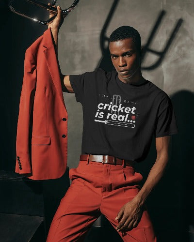 Life is Game Cricket is Real Tshirt
